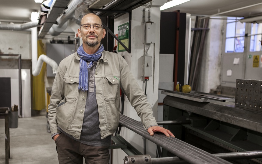 Lektor og leder af Laboratoriet for Konstruktion Franco Turchi