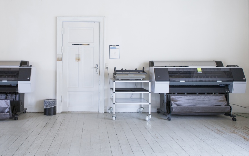 Maskiner på Laboratoriet for Fotografi