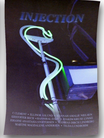Plakat for udstillinen Injection