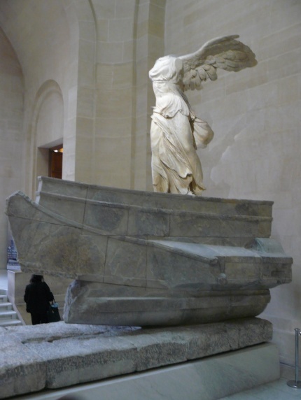 Victoire de Samothrace på Musée de Louvre, Paris